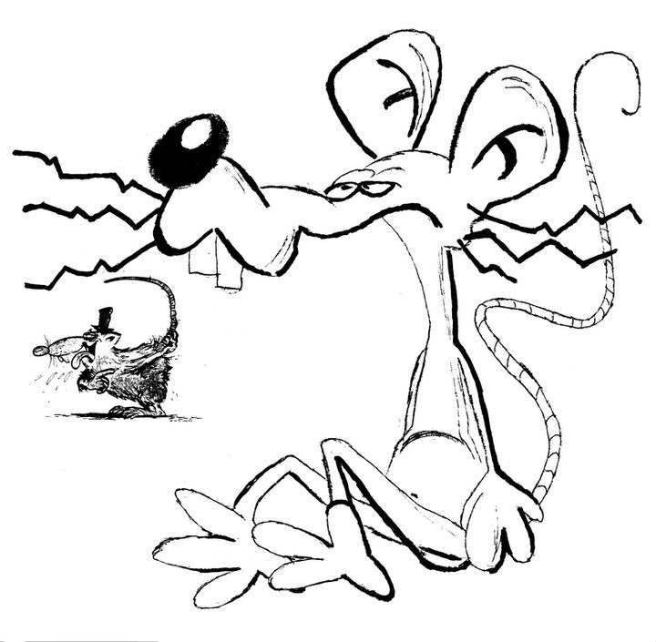Rats on Tour – gezeichnetes Rattenlogo